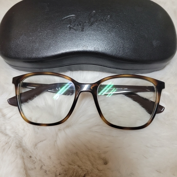 Ray Ban Eyeglasses Frames RB7066 OPTICS Polished Havana Tortoiseshell  Brown - Picture 3 of 11